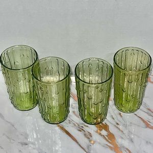 Vintage Anchor Hocking Drinking Glasses